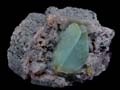 голубой топаз кристалл и лепидолит