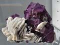 Fluorite with barite