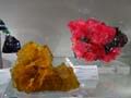 Fluorite and rhodochrosite